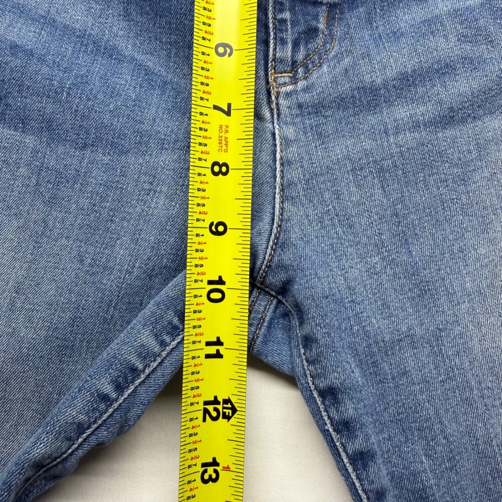 Lauren Ralph Lauren Classic Straight Jeans 32x29 Mid Rise Stretch Blue Denim - Picture 9 of 11